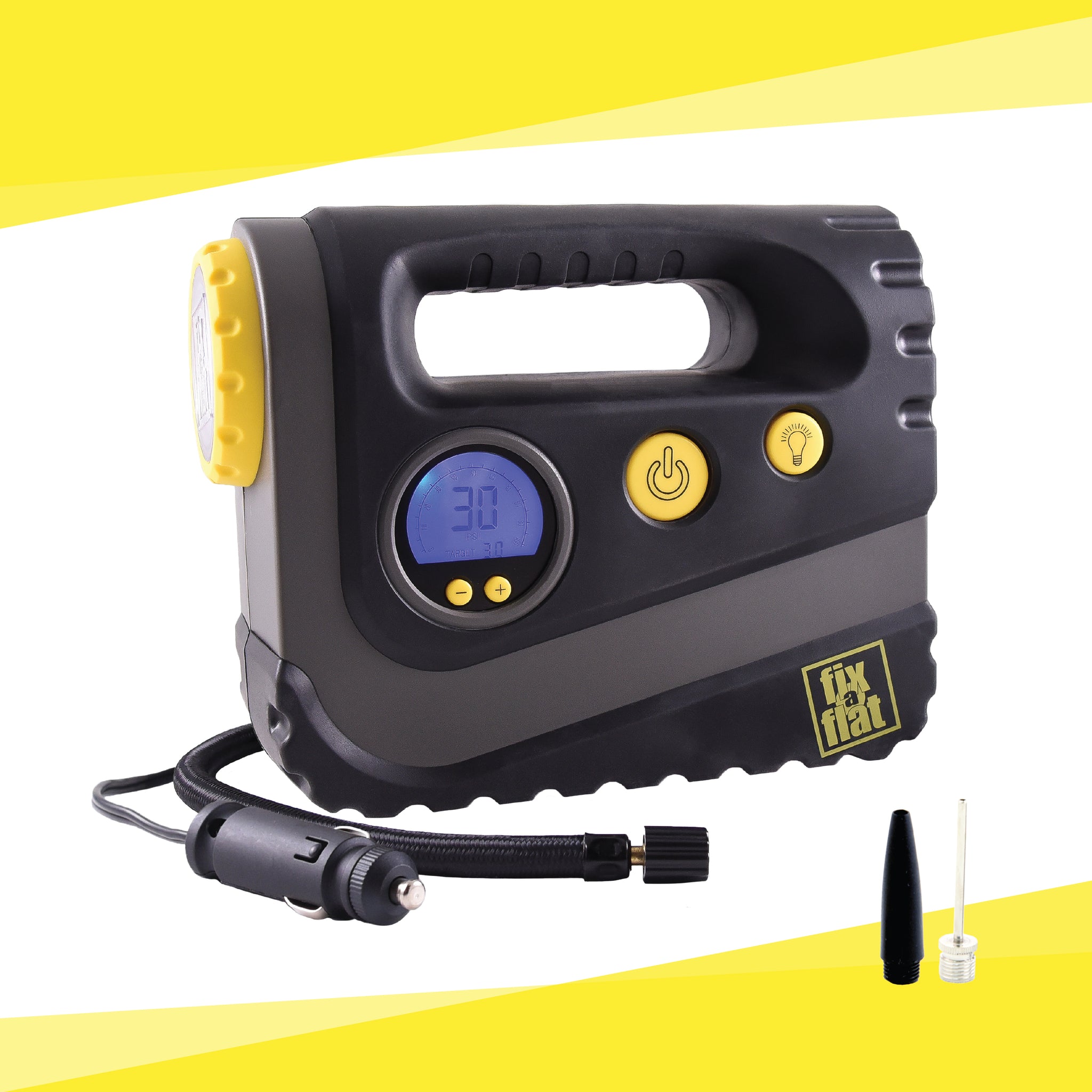 Fix-a-Flat Heavy Duty Digital Tire Inflator