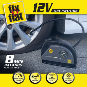 12V Tire Inflator #S40073 Features