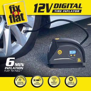 12V Digital Tire Inflator #S40074 Features