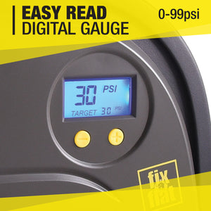 12V Digital Tire Inflator #S40074 Gauge