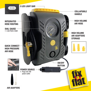 Fix-a-Flat Multi-Purpose Tire Inflator #S40075 Details