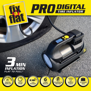 Fix-a-Flat Pro Digital Tire Inflator #S40079 Features